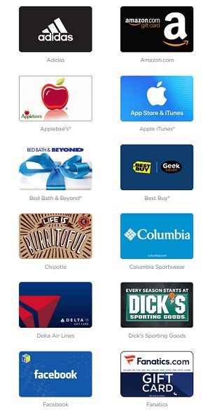 InboxDollars Gift Cards