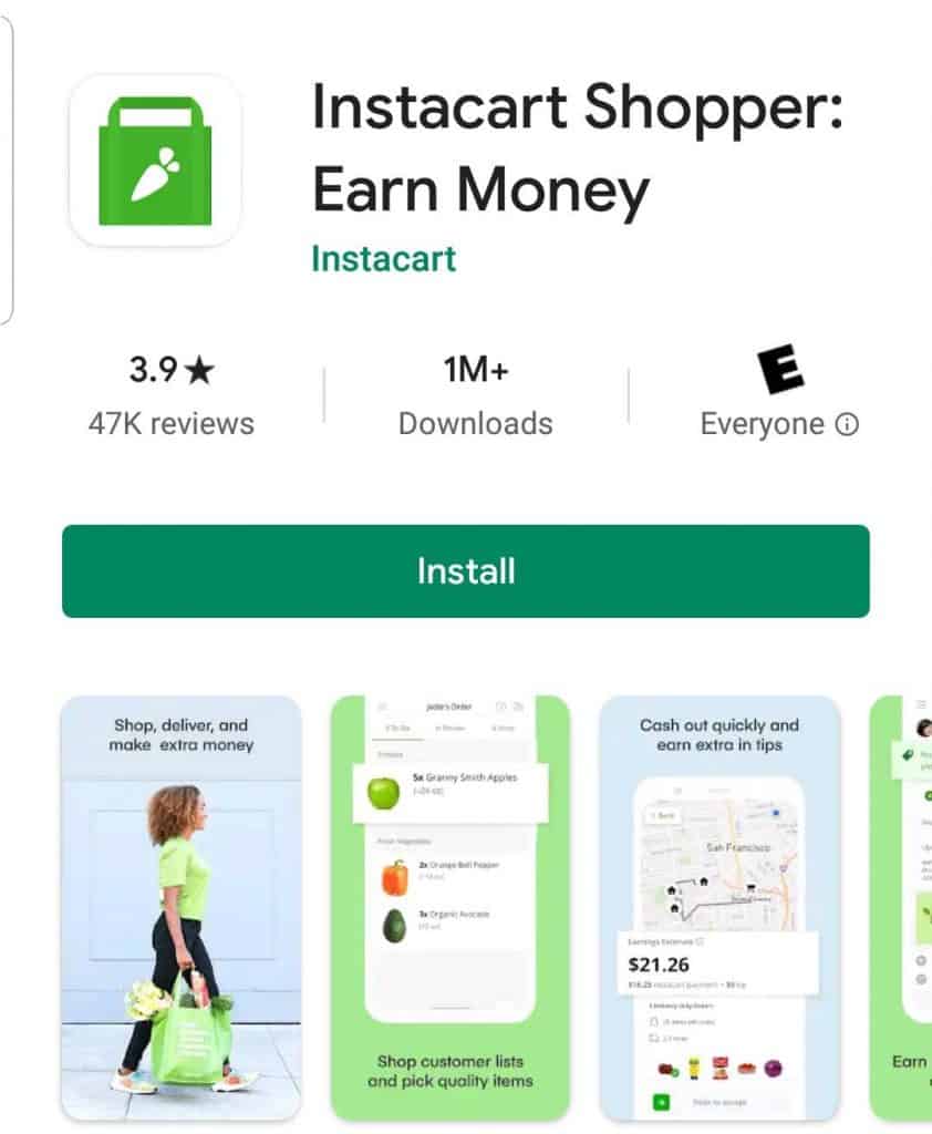 Install Instacart app